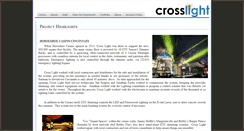 Desktop Screenshot of crosslightinc.com